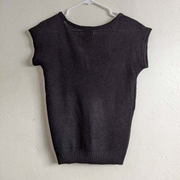 glittery black top - Picture 2 of 5